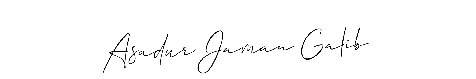 You can use this online signature creator to create a handwritten signature for the name Asadur Jaman Galib. This is the best online autograph maker. Asadur Jaman Galib signature style 2 images and pictures png