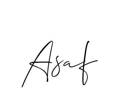 Similarly Allison_Script is the best handwritten signature design. Signature creator online .You can use it as an online autograph creator for name Asaf. Asaf signature style 2 images and pictures png