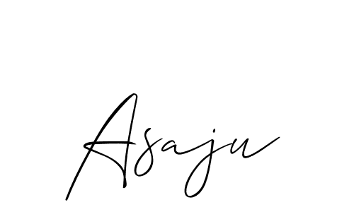 Asaju stylish signature style. Best Handwritten Sign (Allison_Script) for my name. Handwritten Signature Collection Ideas for my name Asaju. Asaju signature style 2 images and pictures png