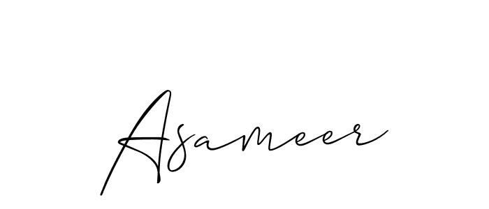 Once you've used our free online signature maker to create your best signature Allison_Script style, it's time to enjoy all of the benefits that Asameer name signing documents. Asameer signature style 2 images and pictures png