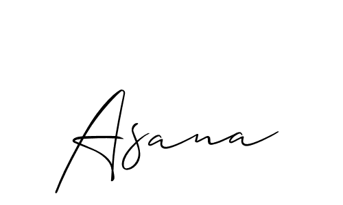 This is the best signature style for the Asana name. Also you like these signature font (Allison_Script). Mix name signature. Asana signature style 2 images and pictures png