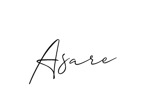 The best way (Allison_Script) to make a short signature is to pick only two or three words in your name. The name Asare include a total of six letters. For converting this name. Asare signature style 2 images and pictures png