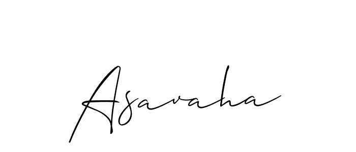 Make a beautiful signature design for name Asavaha. Use this online signature maker to create a handwritten signature for free. Asavaha signature style 2 images and pictures png