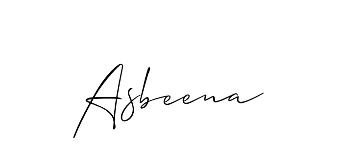 Similarly Allison_Script is the best handwritten signature design. Signature creator online .You can use it as an online autograph creator for name Asbeena. Asbeena signature style 2 images and pictures png