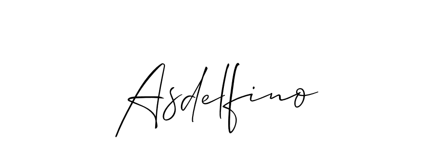 Best and Professional Signature Style for Asdelfino. Allison_Script Best Signature Style Collection. Asdelfino signature style 2 images and pictures png