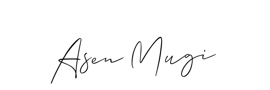 This is the best signature style for the Asen Mugi name. Also you like these signature font (Allison_Script). Mix name signature. Asen Mugi signature style 2 images and pictures png