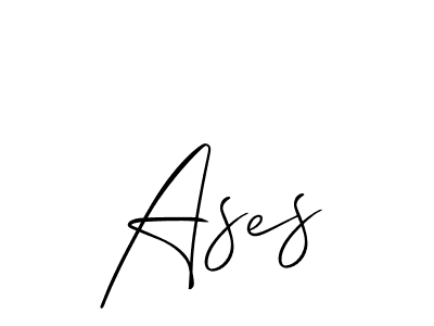 How to make Ases name signature. Use Allison_Script style for creating short signs online. This is the latest handwritten sign. Ases signature style 2 images and pictures png