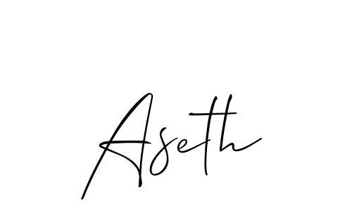 Check out images of Autograph of Aseth name. Actor Aseth Signature Style. Allison_Script is a professional sign style online. Aseth signature style 2 images and pictures png