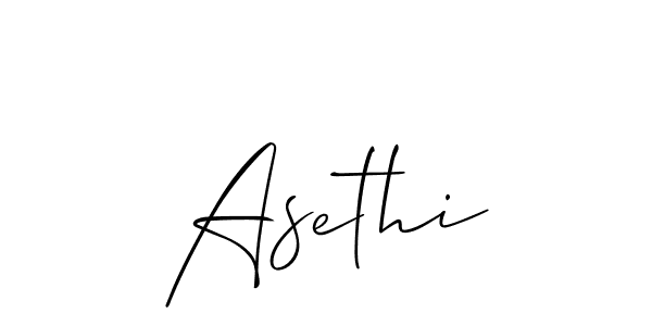 Once you've used our free online signature maker to create your best signature Allison_Script style, it's time to enjoy all of the benefits that Asethi name signing documents. Asethi signature style 2 images and pictures png