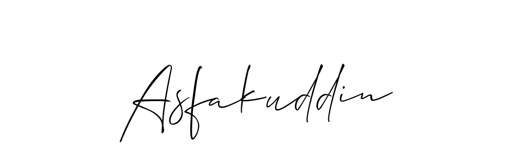 Make a beautiful signature design for name Asfakuddin. Use this online signature maker to create a handwritten signature for free. Asfakuddin signature style 2 images and pictures png