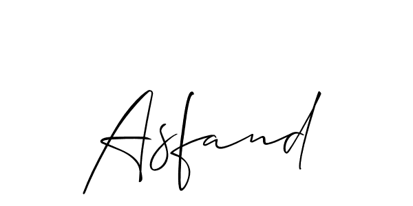 How to Draw Asfand signature style? Allison_Script is a latest design signature styles for name Asfand. Asfand signature style 2 images and pictures png
