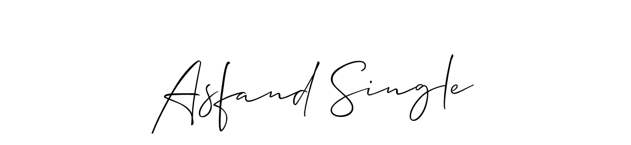 Allison_Script is a professional signature style that is perfect for those who want to add a touch of class to their signature. It is also a great choice for those who want to make their signature more unique. Get Asfand Single name to fancy signature for free. Asfand Single signature style 2 images and pictures png