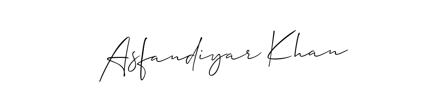 This is the best signature style for the Asfandiyar Khan name. Also you like these signature font (Allison_Script). Mix name signature. Asfandiyar Khan signature style 2 images and pictures png