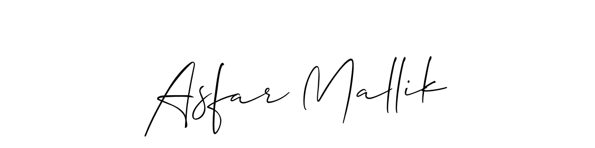 Here are the top 10 professional signature styles for the name Asfar Mallik. These are the best autograph styles you can use for your name. Asfar Mallik signature style 2 images and pictures png