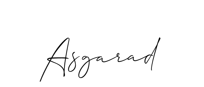 Make a beautiful signature design for name Asgarad. Use this online signature maker to create a handwritten signature for free. Asgarad signature style 2 images and pictures png