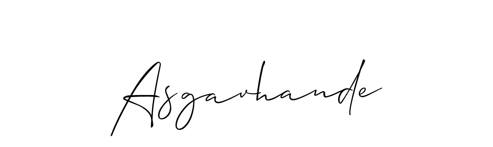 Here are the top 10 professional signature styles for the name Asgavhande. These are the best autograph styles you can use for your name. Asgavhande signature style 2 images and pictures png
