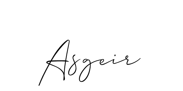 Best and Professional Signature Style for Asgeir. Allison_Script Best Signature Style Collection. Asgeir signature style 2 images and pictures png
