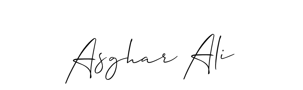 Similarly Allison_Script is the best handwritten signature design. Signature creator online .You can use it as an online autograph creator for name Asghar Ali. Asghar Ali signature style 2 images and pictures png