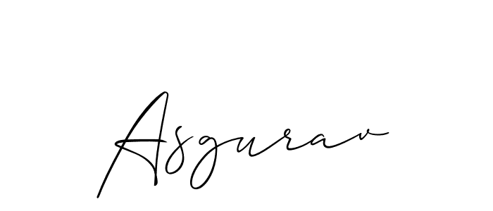 This is the best signature style for the Asgurav name. Also you like these signature font (Allison_Script). Mix name signature. Asgurav signature style 2 images and pictures png