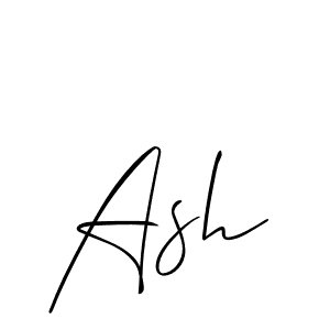 Also You can easily find your signature by using the search form. We will create Ash name handwritten signature images for you free of cost using Allison_Script sign style. Ash signature style 2 images and pictures png