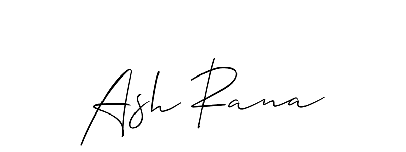 How to Draw Ash Rana signature style? Allison_Script is a latest design signature styles for name Ash Rana. Ash Rana signature style 2 images and pictures png