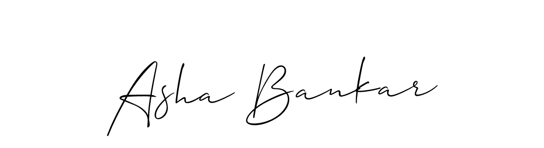 Here are the top 10 professional signature styles for the name Asha Bankar. These are the best autograph styles you can use for your name. Asha Bankar signature style 2 images and pictures png