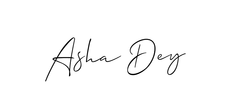 This is the best signature style for the Asha Dey name. Also you like these signature font (Allison_Script). Mix name signature. Asha Dey signature style 2 images and pictures png