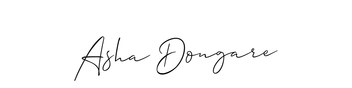 if you are searching for the best signature style for your name Asha Dongare. so please give up your signature search. here we have designed multiple signature styles  using Allison_Script. Asha Dongare signature style 2 images and pictures png