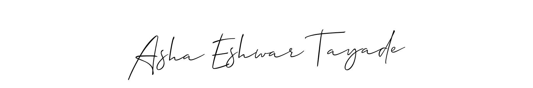 Here are the top 10 professional signature styles for the name Asha Eshwar Tayade. These are the best autograph styles you can use for your name. Asha Eshwar Tayade signature style 2 images and pictures png