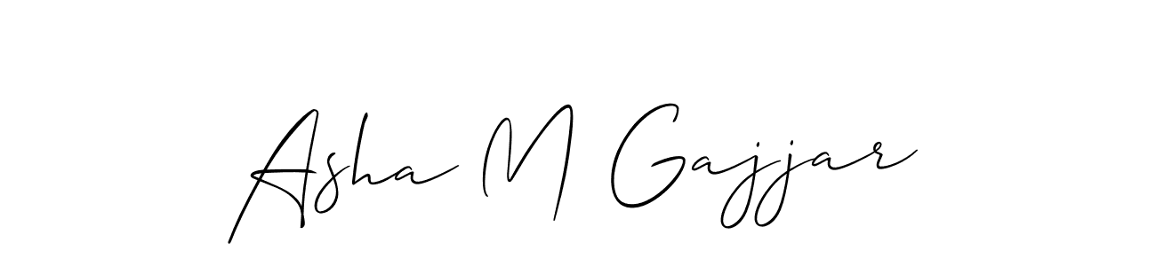 Here are the top 10 professional signature styles for the name Asha M Gajjar. These are the best autograph styles you can use for your name. Asha M Gajjar signature style 2 images and pictures png