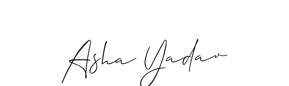 This is the best signature style for the Asha Yadav name. Also you like these signature font (Allison_Script). Mix name signature. Asha Yadav signature style 2 images and pictures png