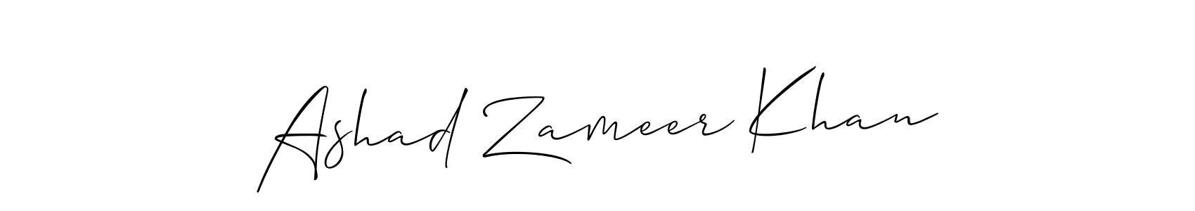Best and Professional Signature Style for Ashad Zameer Khan. Allison_Script Best Signature Style Collection. Ashad Zameer Khan signature style 2 images and pictures png