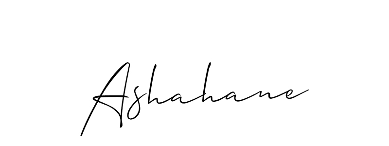 Also You can easily find your signature by using the search form. We will create Ashahane name handwritten signature images for you free of cost using Allison_Script sign style. Ashahane signature style 2 images and pictures png
