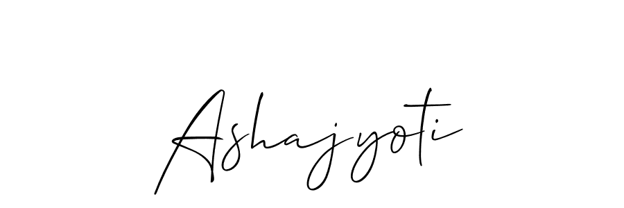 Ashajyoti stylish signature style. Best Handwritten Sign (Allison_Script) for my name. Handwritten Signature Collection Ideas for my name Ashajyoti. Ashajyoti signature style 2 images and pictures png