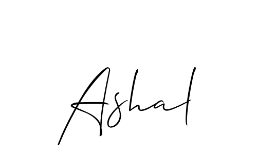 How to Draw Ashal signature style? Allison_Script is a latest design signature styles for name Ashal. Ashal signature style 2 images and pictures png