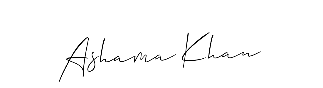 You can use this online signature creator to create a handwritten signature for the name Ashama Khan. This is the best online autograph maker. Ashama Khan signature style 2 images and pictures png