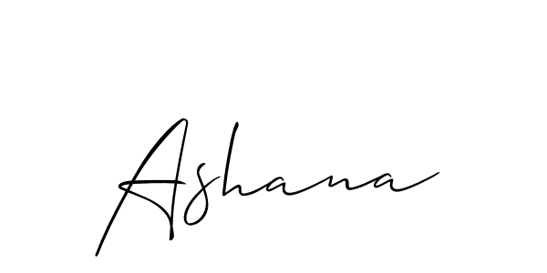 How to make Ashana name signature. Use Allison_Script style for creating short signs online. This is the latest handwritten sign. Ashana signature style 2 images and pictures png
