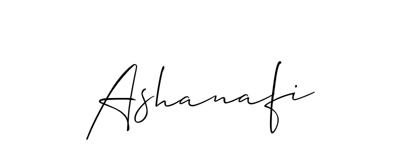 Make a short Ashanafi signature style. Manage your documents anywhere anytime using Allison_Script. Create and add eSignatures, submit forms, share and send files easily. Ashanafi signature style 2 images and pictures png