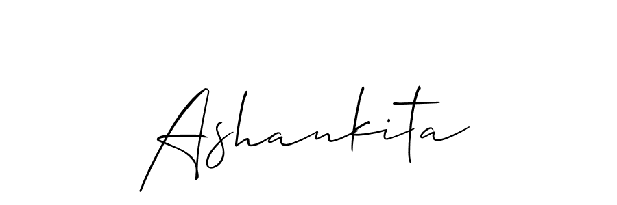 Also You can easily find your signature by using the search form. We will create Ashankita name handwritten signature images for you free of cost using Allison_Script sign style. Ashankita signature style 2 images and pictures png