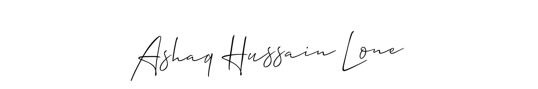 Make a beautiful signature design for name Ashaq Hussain Lone. Use this online signature maker to create a handwritten signature for free. Ashaq Hussain Lone signature style 2 images and pictures png