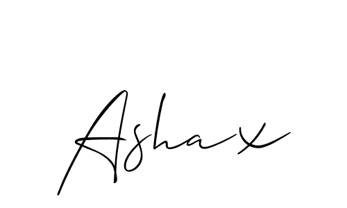 if you are searching for the best signature style for your name Ashax. so please give up your signature search. here we have designed multiple signature styles  using Allison_Script. Ashax signature style 2 images and pictures png