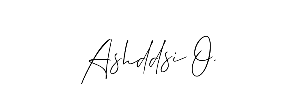 This is the best signature style for the Ashddsi O. name. Also you like these signature font (Allison_Script). Mix name signature. Ashddsi O. signature style 2 images and pictures png