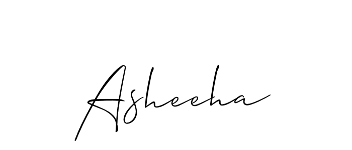 How to Draw Asheeha signature style? Allison_Script is a latest design signature styles for name Asheeha. Asheeha signature style 2 images and pictures png