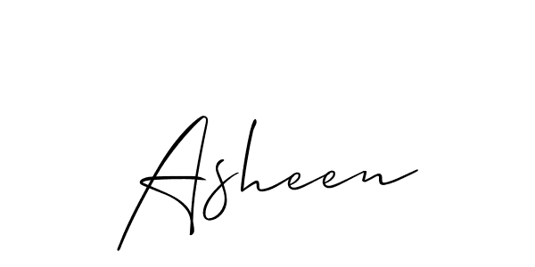 You can use this online signature creator to create a handwritten signature for the name Asheen. This is the best online autograph maker. Asheen signature style 2 images and pictures png