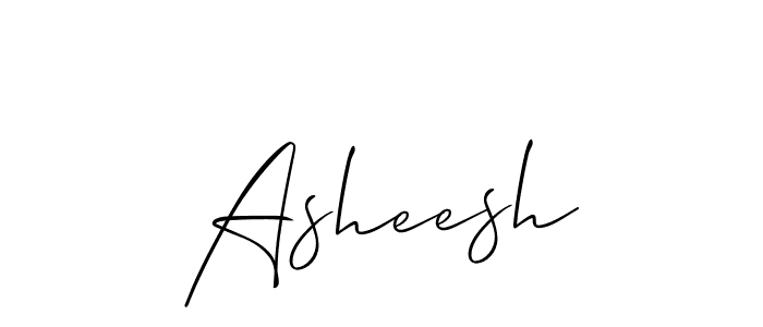 It looks lik you need a new signature style for name Asheesh. Design unique handwritten (Allison_Script) signature with our free signature maker in just a few clicks. Asheesh signature style 2 images and pictures png