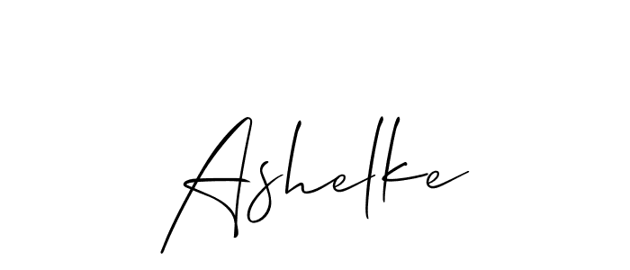 Make a beautiful signature design for name Ashelke. Use this online signature maker to create a handwritten signature for free. Ashelke signature style 2 images and pictures png