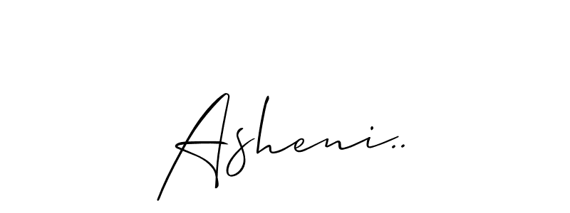 Once you've used our free online signature maker to create your best signature Allison_Script style, it's time to enjoy all of the benefits that Asheni.. name signing documents. Asheni.. signature style 2 images and pictures png