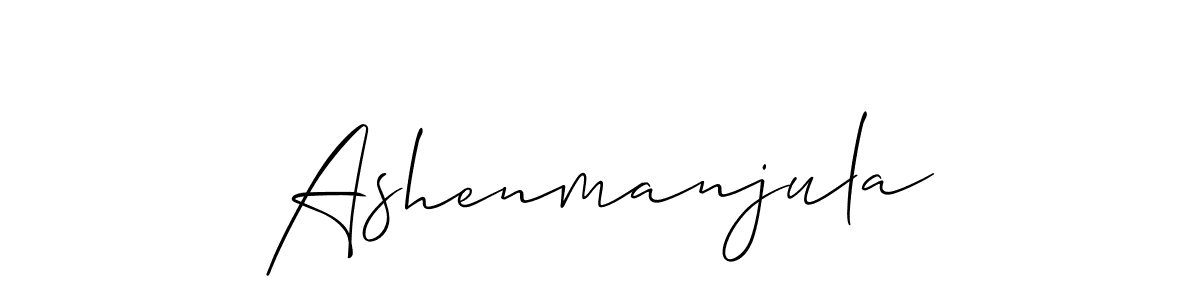 How to Draw Ashenmanjula signature style? Allison_Script is a latest design signature styles for name Ashenmanjula. Ashenmanjula signature style 2 images and pictures png
