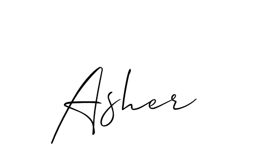 You should practise on your own different ways (Allison_Script) to write your name (Asher) in signature. don't let someone else do it for you. Asher signature style 2 images and pictures png