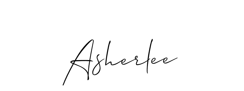 Allison_Script is a professional signature style that is perfect for those who want to add a touch of class to their signature. It is also a great choice for those who want to make their signature more unique. Get Asherlee name to fancy signature for free. Asherlee signature style 2 images and pictures png